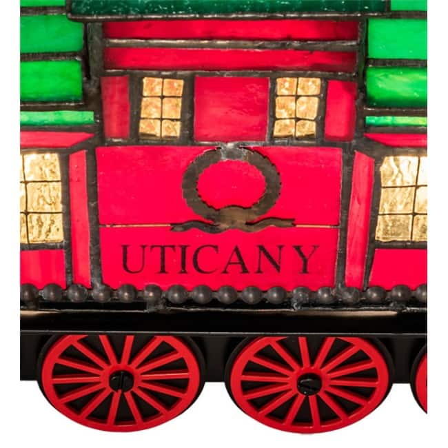 Meyda Tiffany 222395 Train Caboose 2 Light 9" Tall Novelty Specialty