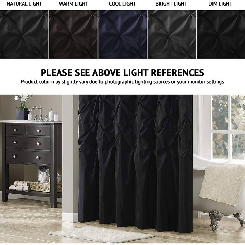 No Hook Slub Shower Curtain, 71x74, Cream, Snap-in PEVA Liner
