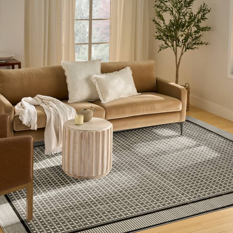Nourison Nordic Indoor only Geometric Area Rug