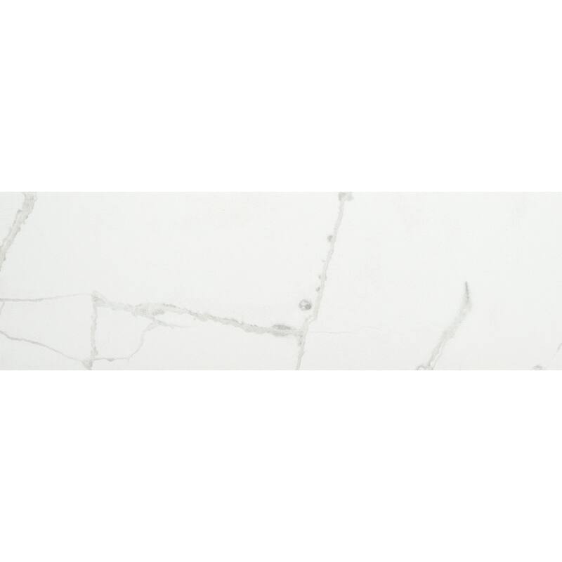 Penthouse 4x12 Polished Marble Look Porcelain Subway Tile - Floor, Wall
