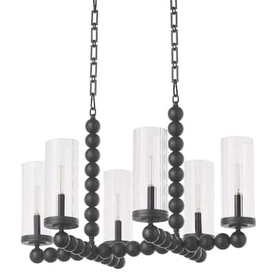 Quorum International 665-6 Lee Boulevard 6 Light 30" Wide Linear