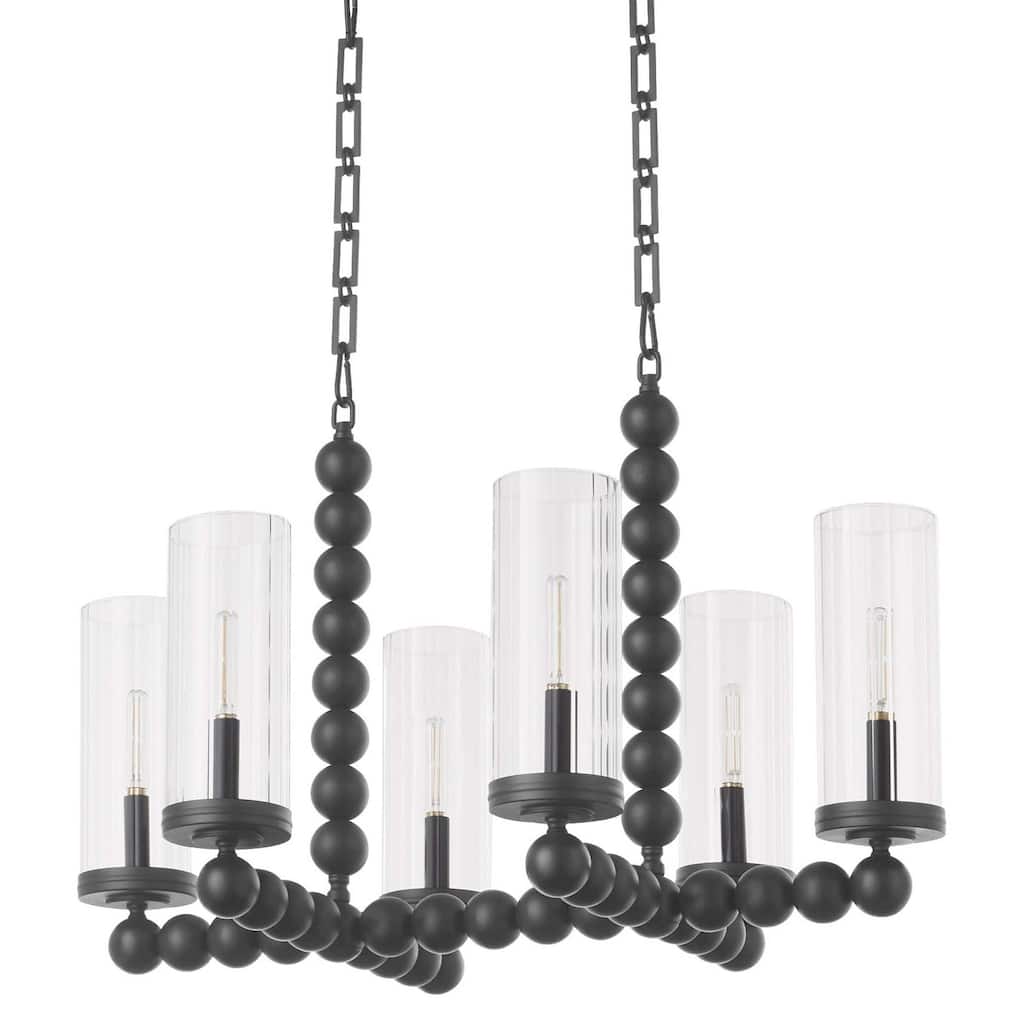 Quorum International 665-6 Lee Boulevard 6 Light 30" Wide Linear