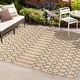 preview thumbnail 3 of 166, JONATHAN Y Trebol Moroccan Geometric Textured Weave Indoor/Outdoor Area Rug