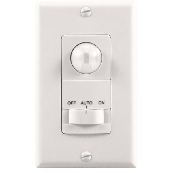 Heath Zenith Sl 6113 Wh Motion Activated Wall Light Switch With 5 Minute Timer White