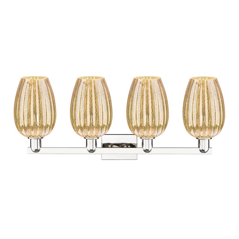 Innovations Lighting Downtown Urban - Preston - 4 Light 36" Flute Shade Bath Vanity Light