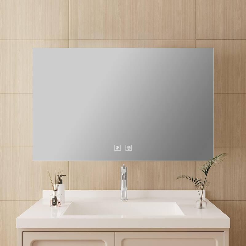 Vellum LED Bathroom Vanity Mirror - N/A