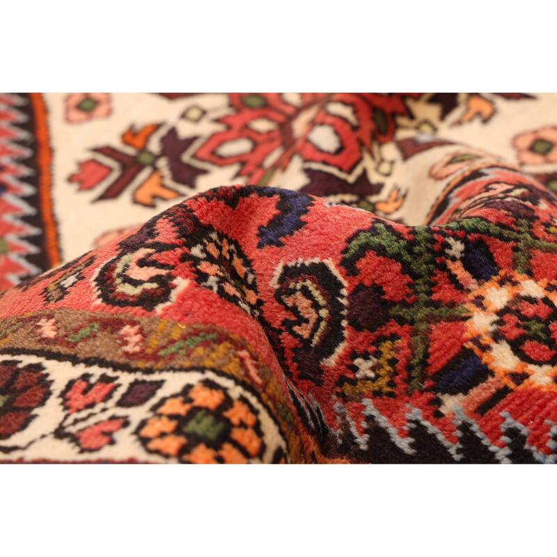 ECARPETGALLERY Hand-knotted Andelz Light Red Wool Rug - 3'5 x 4'7