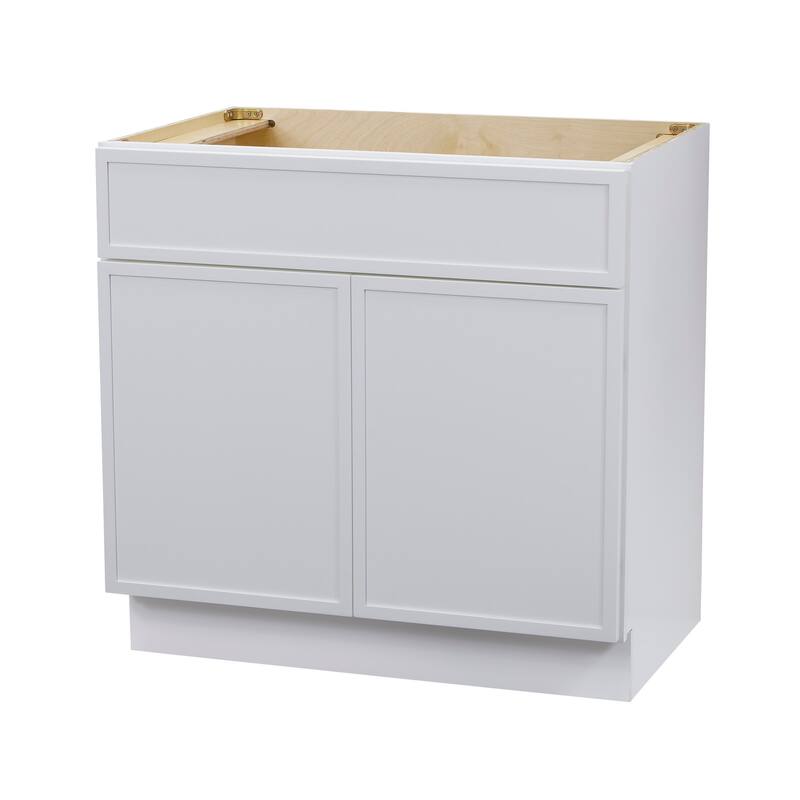 Vanity Art 33" Freestanding Single Base Storage Cabinet with Soft Close Doors
