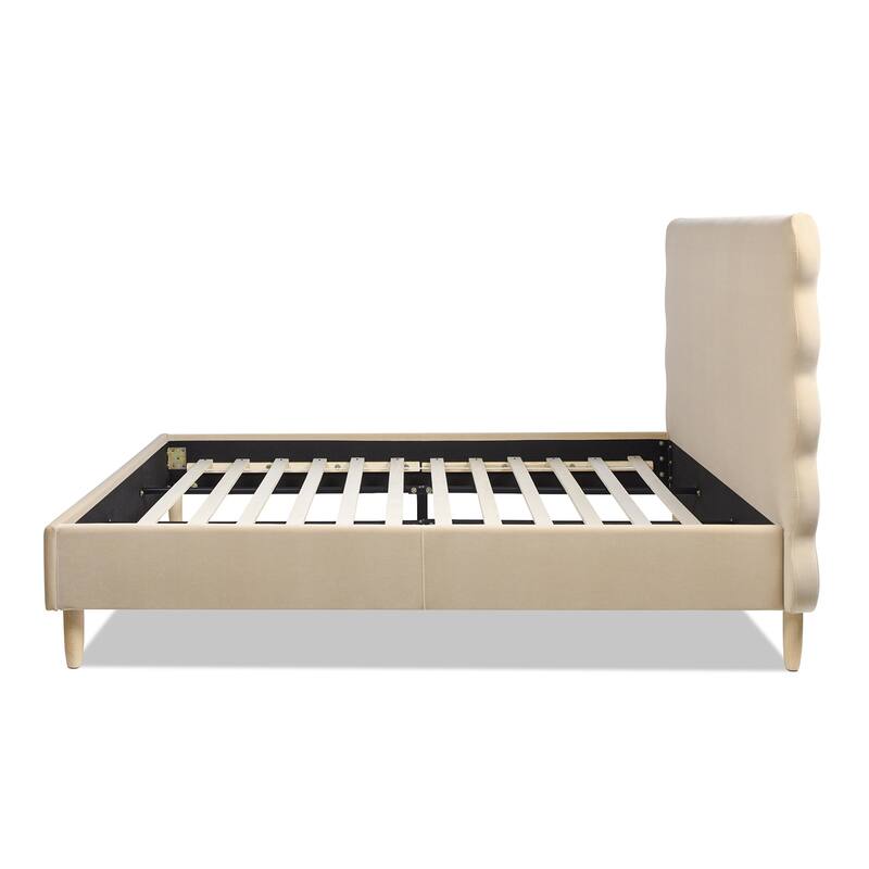 Jennifer Taylor Home Stockholm Scallop Platform Bed