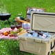 65 Quart Camping Ice Chest Beer Box Outdoor Fishing Cooler W/ Wheels