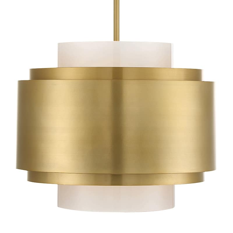 Savoy House Beacon 4 Light 20" Wide Pendant - Burnished Brass