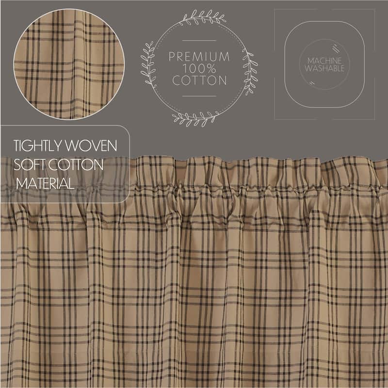 Sawyer Mill Plaid Valance