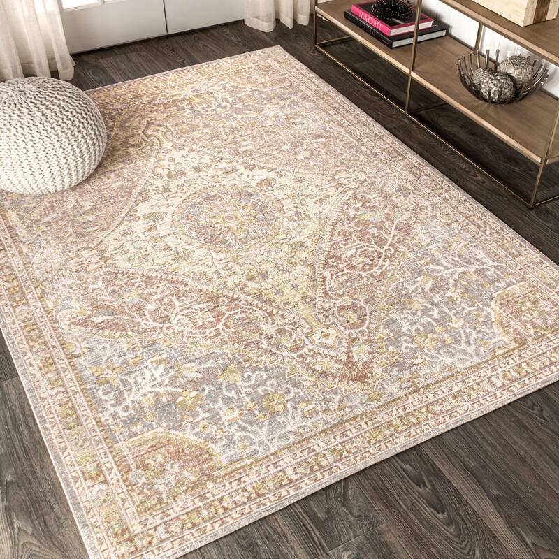 JONATHAN Y Portmany Modern Boho Vintage Medallion Area Rug