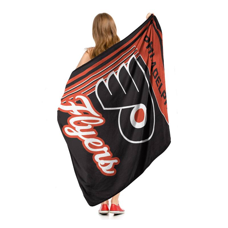 NHL Philadelphia Flyers 46" x 60" Microfiber Throw Blanket