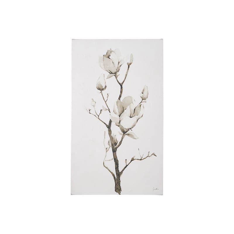 Magnolia II (26 x 44) Canvas Art Print - Small