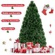 preview thumbnail 12 of 19, Costway 3/4/5/6 Ft Pre-Lit Fiber Optic PVC Christmas Tree Plastic
