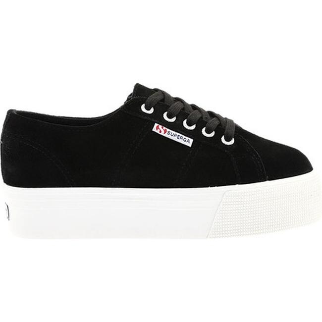 superga black suede