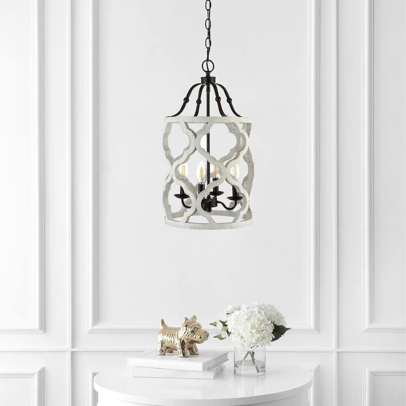 SAFAVIEH Quinby Pendant - 12"x12"x26-98" - 12"W x 12"D x 74"H