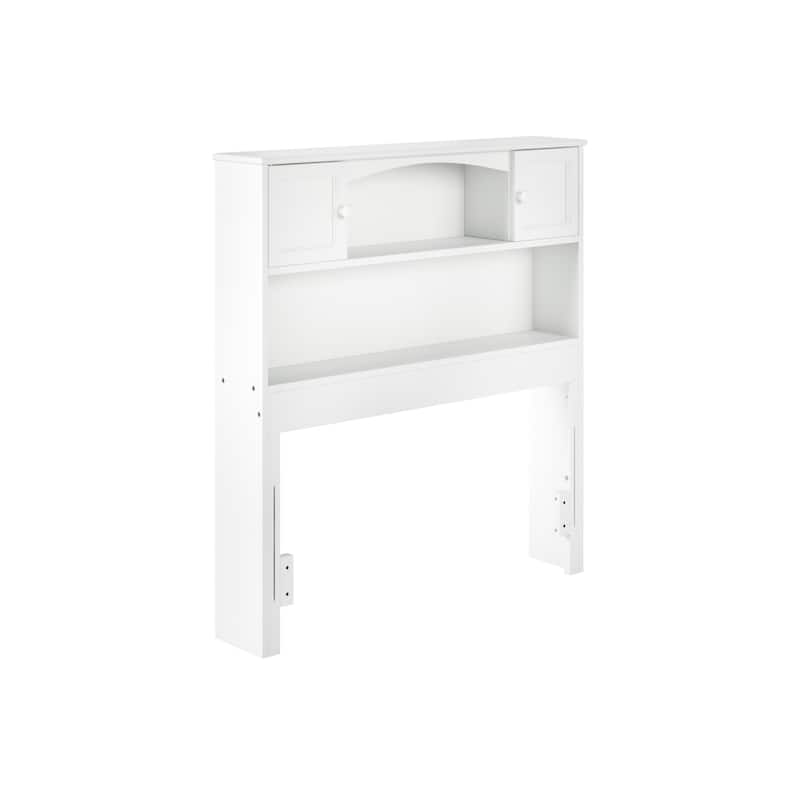 AFI Newport Bookcase Headboard with Attachable Charger