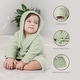 preview thumbnail 18 of 43, Comfy Cubs Muslin Bath Robe for Kids 100% Cotton, 4-Layer Absorbent Muslin Fabric
