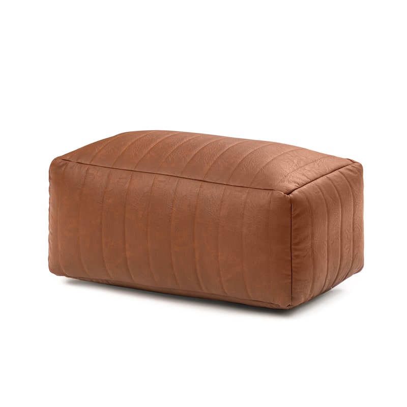 Jani Footrest Bench Ottoman Pouf - Handcrafted for Seating, Footrest, Home Decor for Living Room, Bedroom Pouf