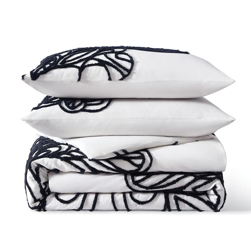 Rochelle Porter Wild Out Tufted 3-pc Duvet Set