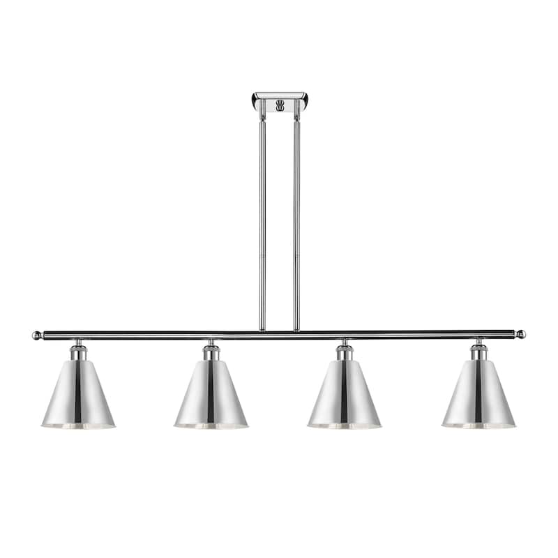 Innovations Lighting 516-4I-11-48 Cone Linear Cone 4 Light 48" Wide - Polished Chrome