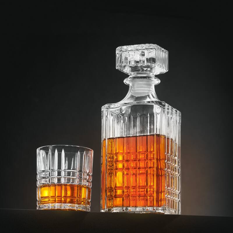 Lexington Whiskey Set - Set of 7 - 11"W x 21"D x 10"H