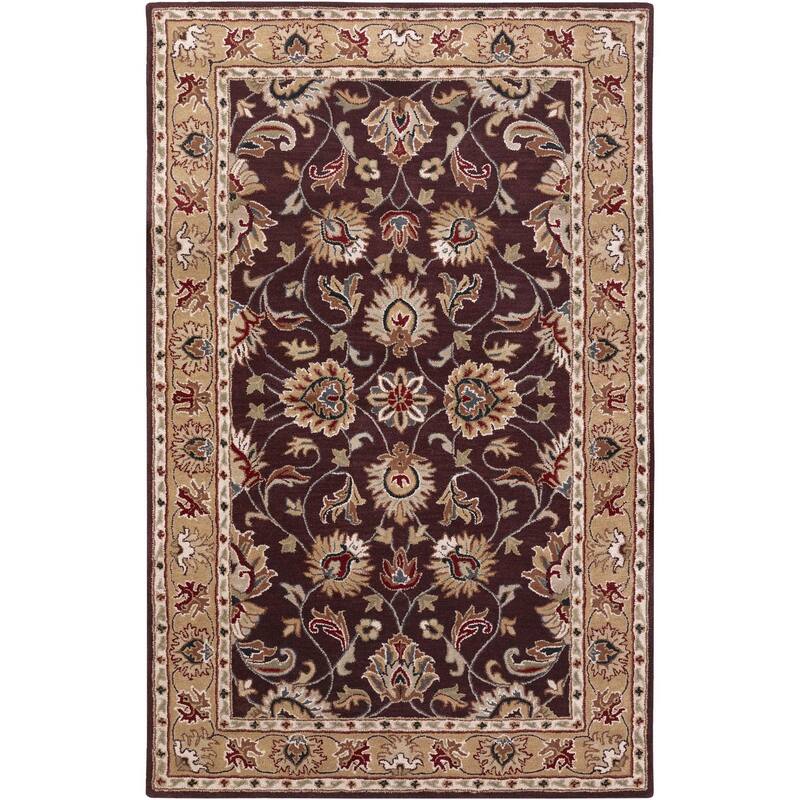 Livabliss Caesar Updated Traditional Border Area Rug.