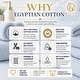 preview thumbnail 2 of 188, Superior 100% Egyptian Cotton 6-Piece Towel Set Luxury, Soft & Absorbent