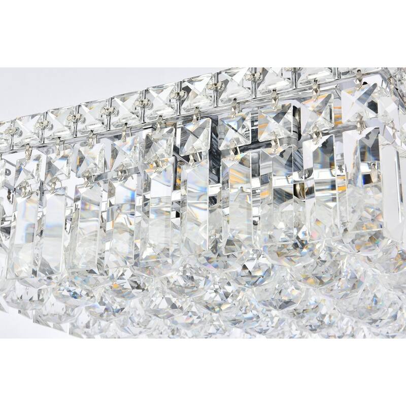 Somette Lausanne 4-light 12-inch Flush-Mount Chandelier - 12 Inch