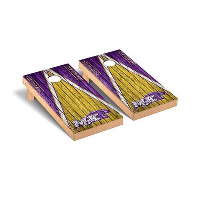 McKendree McK Bearcats Triangle Cornhole Board Set