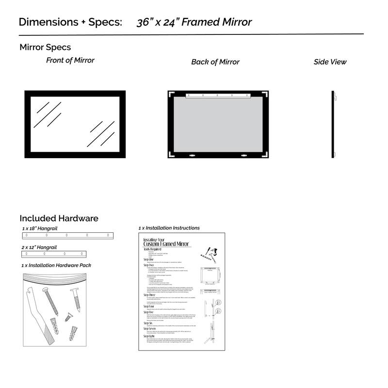 LaRue Nickel Framed Vanity Mirror On Sale Bed Bath & Beyond 34421653