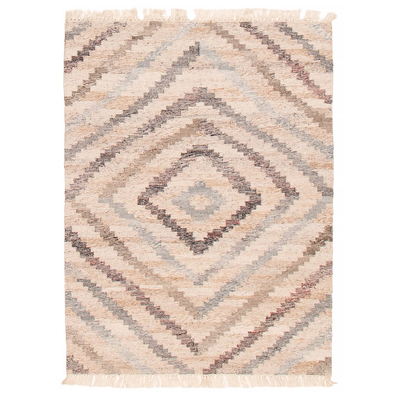 Ankara FW Beige Kilim 4'6" x 6'5" - 4'6 x 6'5 - Beige - 4'6 x 6'5