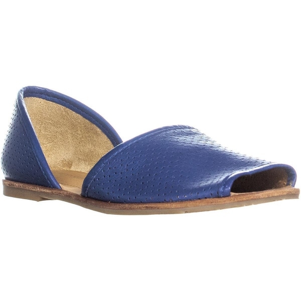 franco sarto blue flats