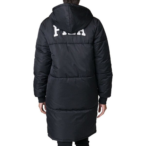 fila black puffer jacket women's