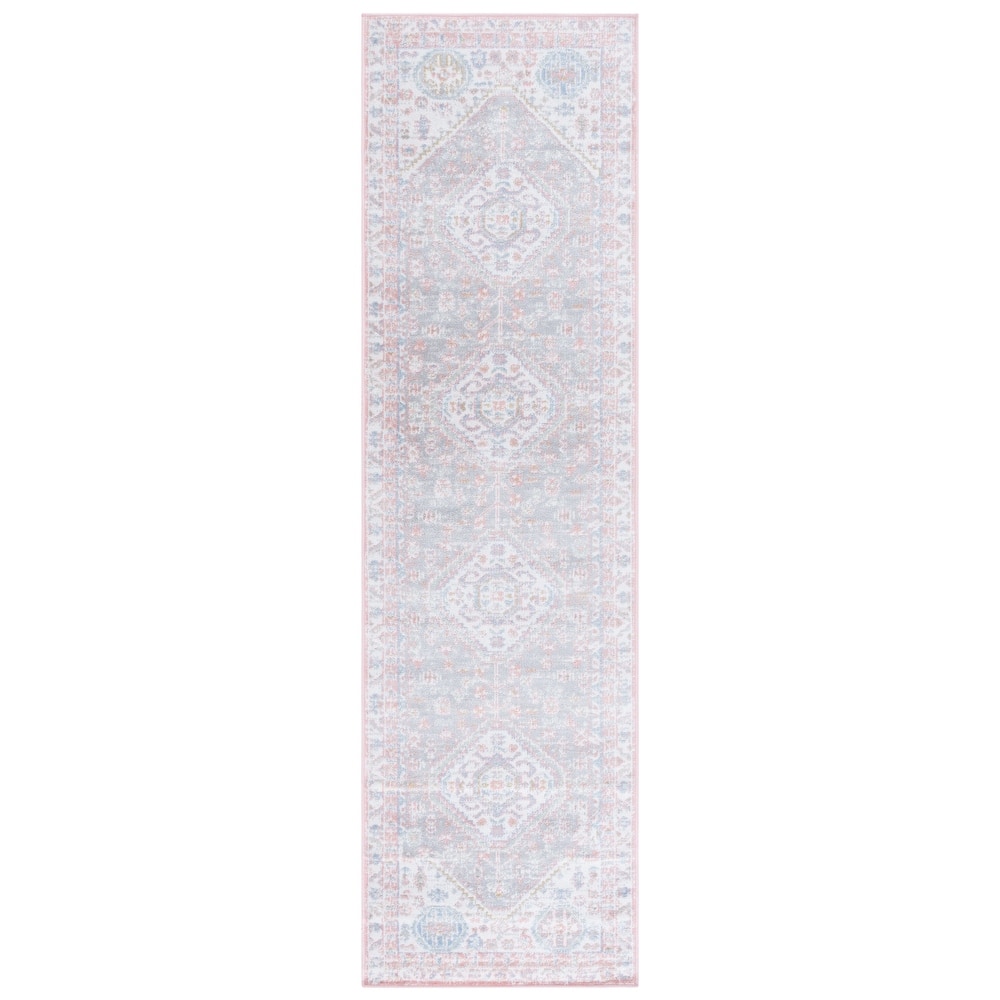 SAFAVIEH Bayside Machine Washable Surmeli Shabby Chic Rug