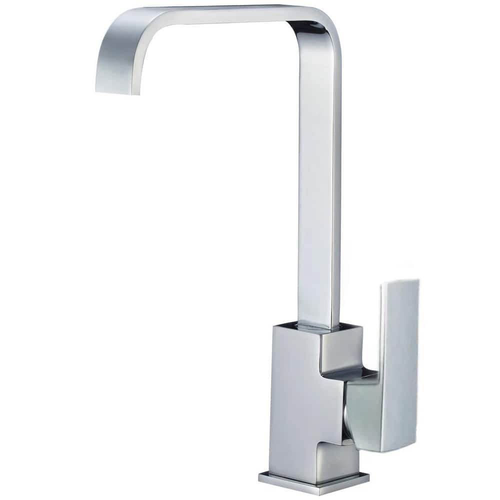 Canal Single Hole Swivel Spout Single Handle Kitchen Faucet