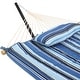 preview thumbnail 29 of 71, Sunnydaze Rope Hammock with 12-Foot Stand, Hammock Pad & Pillow