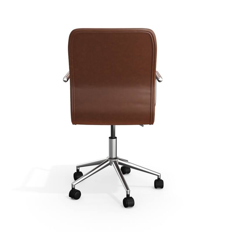 Martha Stewart Upholstered Swivel Office Chair