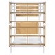 preview thumbnail 32 of 42, Twin Over Twin / Full Over Full Size Metal Bunk Bed with Ladder and Full-Length Guardrail, 2 Platform Bed with Storage Space