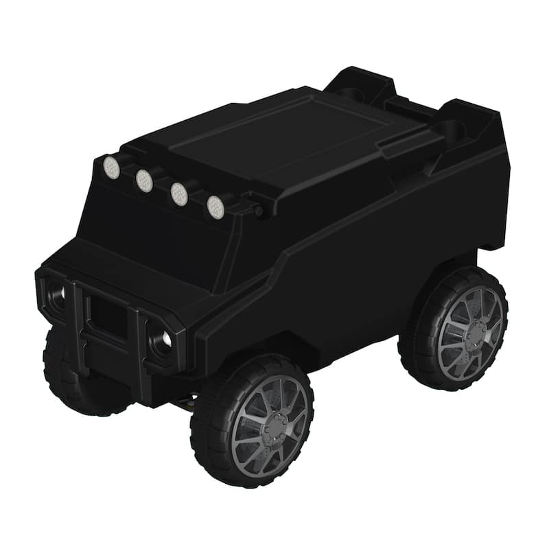 Black Rover White Lid RC Cooler - Black Lid