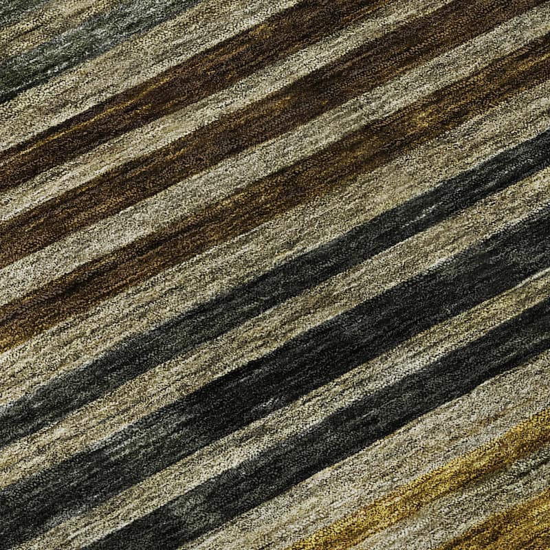 Premium Washable Super Soft Boho Stripes Mayfield Rug