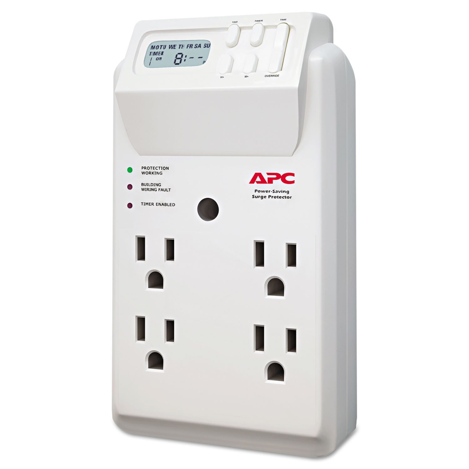 SurgeArrest Surge Protector, 4 Outlets, 1020 Joules, White