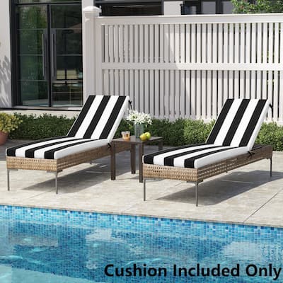 Outdoor Patio Chaise Lounge Chair Cushion