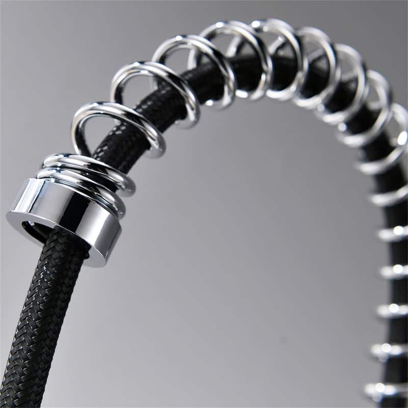 Commercial Kitchen Sink Faucet With Pull Down Sprayer Modern Single Hole Kitchen Faucets Single Handle Spring Taps