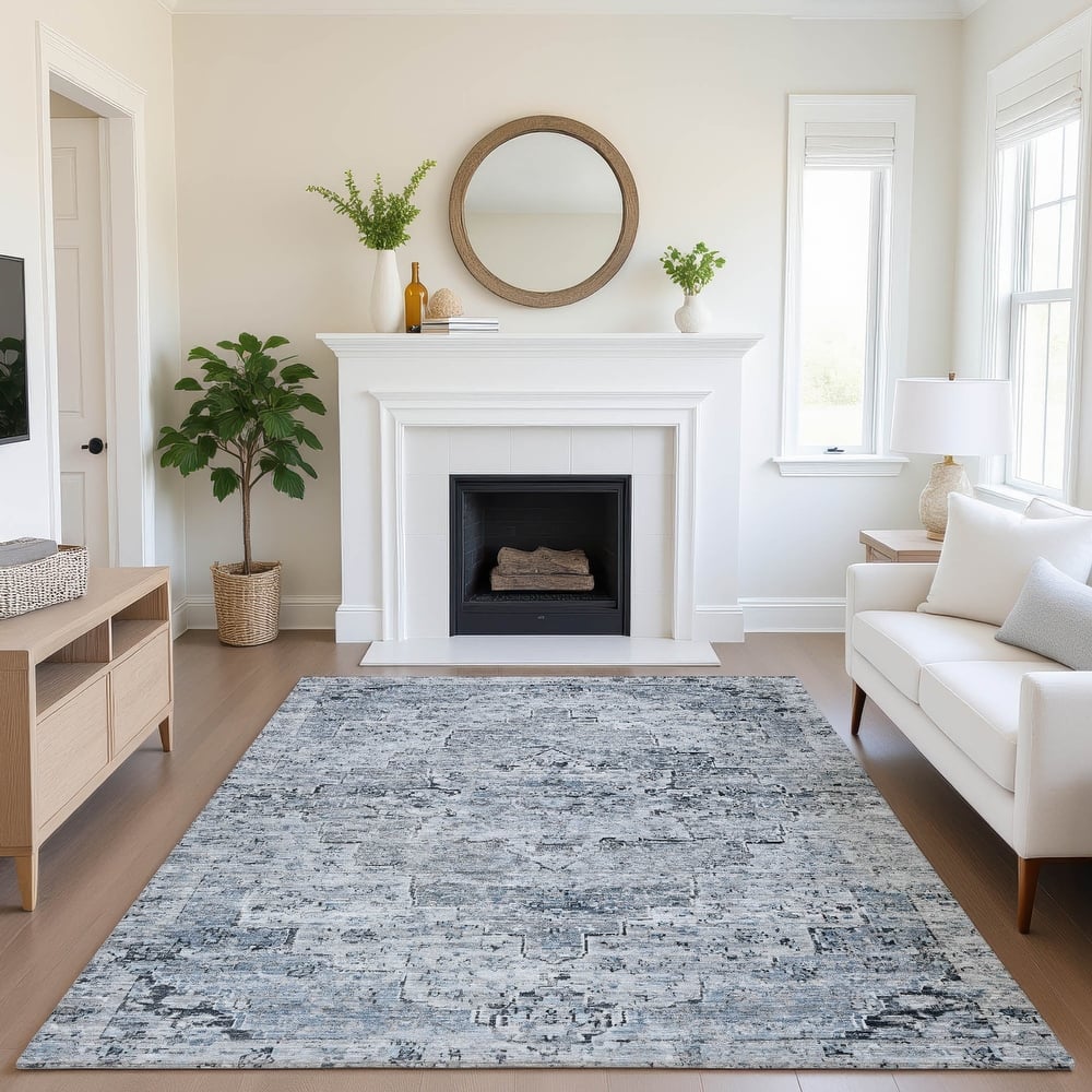 Premium Washable Super Soft Vintage Traditional Mayfield Rug