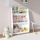 preview thumbnail 1 of 25, 3 Tier Kids Book Shelf, Kids Book Rack, Helps Keep Bedrooms, Playrooms and Classrooms Organized White