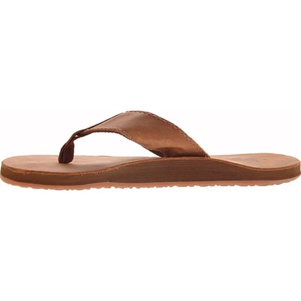 reef leather smoothy bronze brown