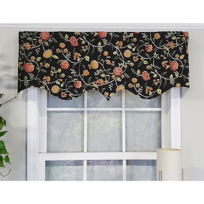 RLF Home Design Nightfall Regal Window Valance